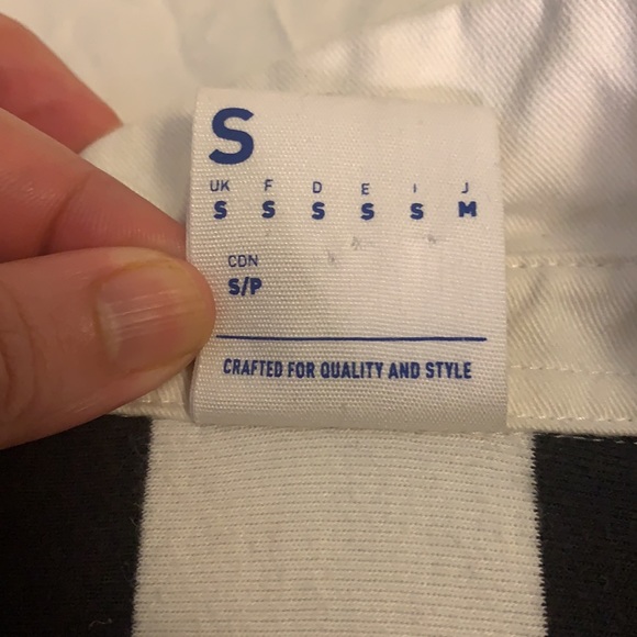 Reebok Classic Rugby Striped Long Sleeve Shirt - Picture 5 of 12